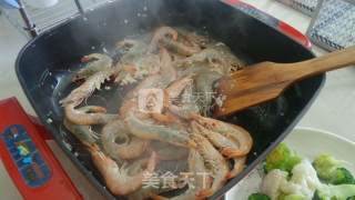 泰式椰汁咖喱虾的做法步骤：4