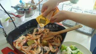 泰式椰汁咖喱虾的做法步骤：5
