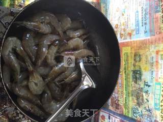 香辣基围虾的做法步骤：7