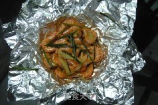 锡纸烤虾的做法步骤：8
