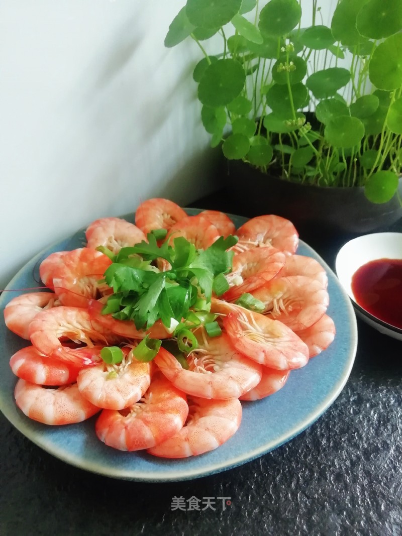 吃虾季节&水煮基围虾的做法