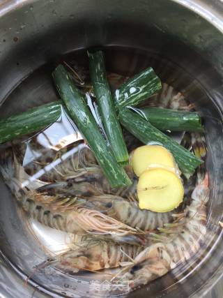 “鲜虾”基围虾蒸蛋的做法步骤：10