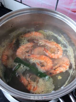 “鲜虾”基围虾蒸蛋的做法步骤：12