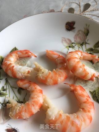 “鲜虾”基围虾蒸蛋的做法步骤：14