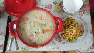 鲜虾白米粥的做法步骤：10