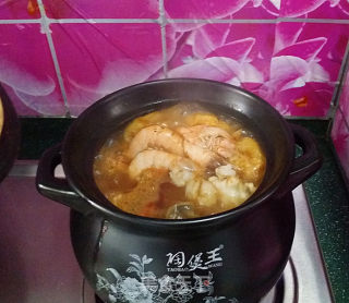 韩式海鲜锅的做法步骤：10