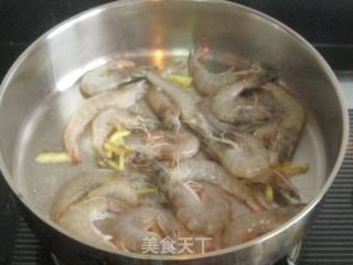 卷心菜炒虾的做法步骤：3