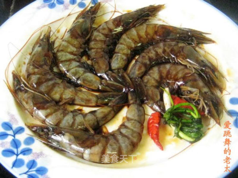 腌海虾的做法