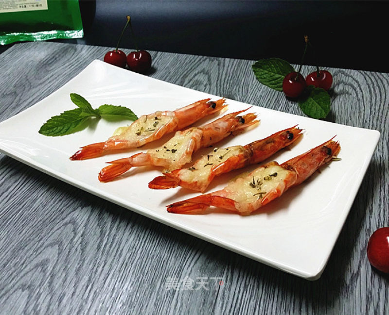 #ACA烘焙明星大赛#芝士香草焗对虾的做法