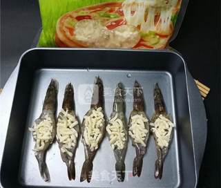 #ACA烘焙明星大赛#芝士香草焗对虾的做法步骤：6