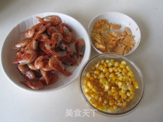 金沙玉米虾的做法步骤：5