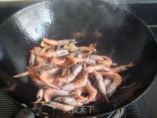 【加拿大野生北极虾】土豆炒虾的做法步骤：6