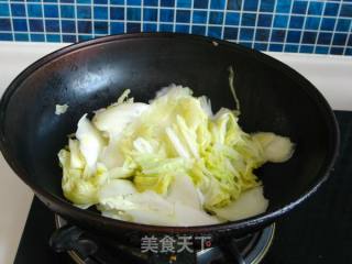 大虾烧白菜的做法步骤：6