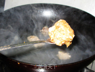 北极虾肉丸萝卜火锅的做法步骤：7