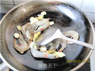 简单的美味--红烧大虾的做法步骤：5