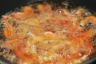 干锅香辣北极虾的做法步骤：4