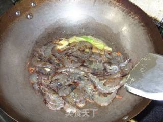 土豆香芹烧对虾的做法步骤：8