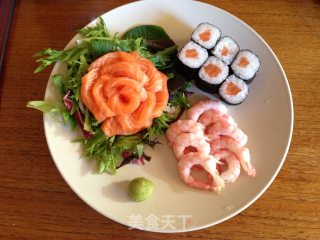 三文鱼寿司——准确地说，其实是maki&sashimi的做法步骤：9