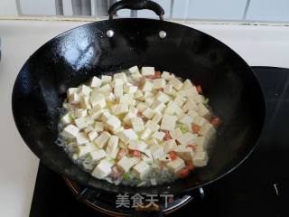 北极虾烩豆腐的做法步骤：9