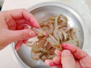 杏鲍菇蒸虾仁的做法步骤：3