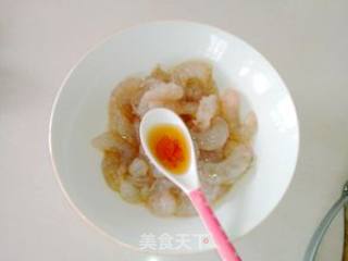杏鲍菇蒸虾仁的做法步骤：5