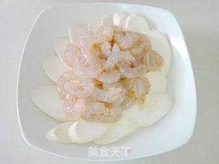 杏鲍菇蒸虾仁的做法步骤：7