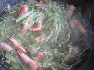 虾和萝卜的绝配---北极虾萝卜汤的做法步骤：9