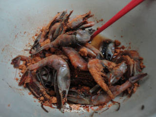 【加拿大野生北极虾试用报告3】 -----------新奥尔良炸虾的做法步骤：3