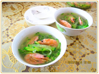 清水煮鲜虾萝卜丝汤的做法步骤：11