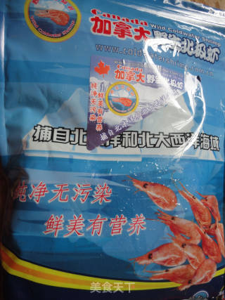 (加拿大野生北极虾试用报告)--------日本豆腐蒸虾仁的做法步骤：1