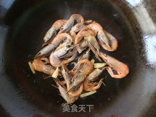 青瓜北极虾的做法步骤：4