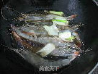 家庭懒人烧大虾的做法步骤：2