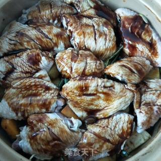 虾翅焖锅的做法步骤：5