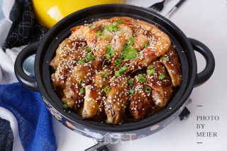 鸡翅鲜虾煲的做法步骤：16