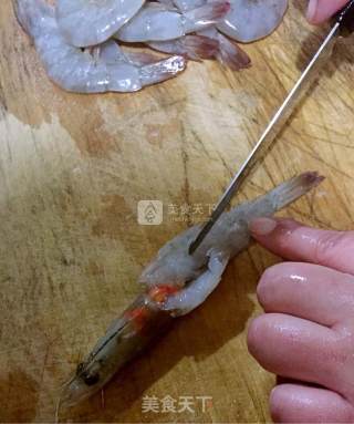 蒜蓉海虾蒸金针菇的做法步骤：6