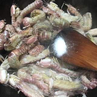 椒盐皮皮虾的做法步骤：3