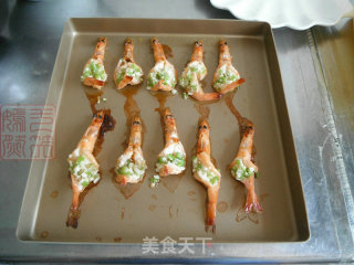 蒜蓉烤虾的做法步骤：9