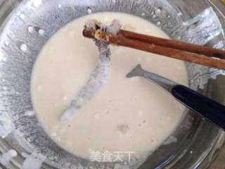 天妇罗（日式炸虾）的做法步骤：11