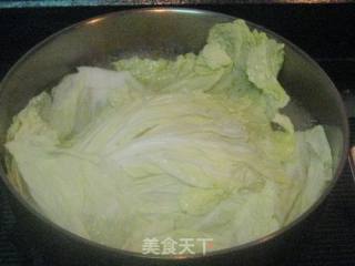 杂蔬鲜虾白菜卷的做法步骤：5