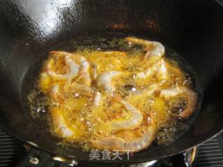 芦笋油爆虾的做法步骤：5