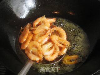 芦笋油爆虾的做法步骤：6
