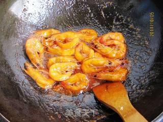 吮指茄汁虾的做法步骤：10