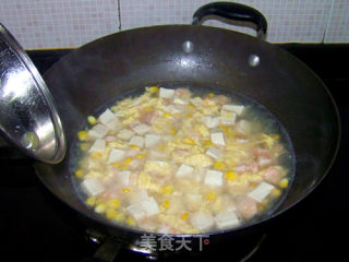 鲜虾豆腐汤的做法步骤：9
