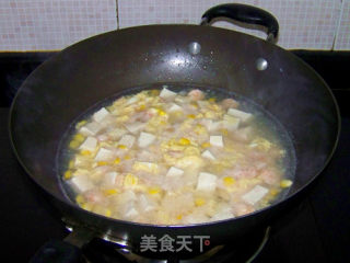 鲜虾豆腐汤的做法步骤：11