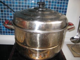 黄金三鲜灌汤蒸饺的做法步骤：16