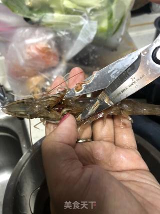 香辣酱香海虾的做法步骤：3