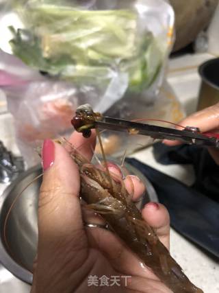 香辣酱香海虾的做法步骤：4