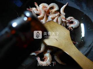 西兰花炒海虾的做法步骤：3