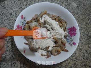 香酥海虾的做法步骤：3