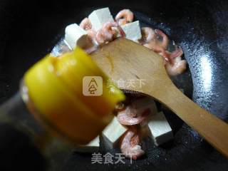 海虾煮豆腐的做法步骤：6